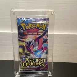 Pokemon TCG Ancient Origins Hoopa Booster Pack 10 Cards English w/ acrylic case - Image 1