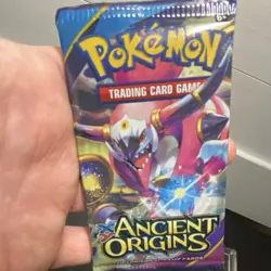 Pokemon TCG Ancient Origins Hoopa Booster Pack 10 Cards English w/ acrylic case - Image 2
