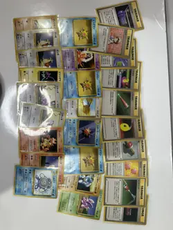 Pokemon Pocket Monsters Japanese Base Set Cards 1996; Lot of 27 - Clean - Image 1