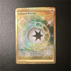V Guard Energy 215/195 Silver Tempest Secret Rare Holo Energy Card - Image 1