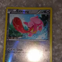 Pokemon Lickitung 108/Reverse Holo 2014 Basic Card HP 90 Pokemon TCG - Image 2