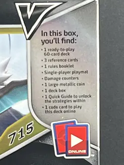 Pokemon Noivern V Battle Deck Sealed TCG 60 Card Ready Play Box 2021 Deck Set - Image 4