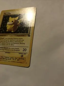 Pokemon "Ivy" PIKACHU Card BLACK STAR PROMO Set #1 Wizard of the Coast League - Image 2