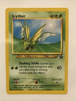 Pokemon - Scyther 45 - Black Star Promo Card - Image 1