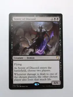MTG Sower of Discord (C18) Commander 2018 Regular Rare 019/307 - Image 1