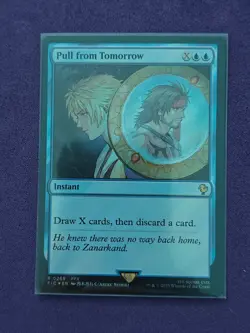 Pull from Tomorrow (Surge Foil) #269 (NM) Final Fantasy FIC Magic MTG - Image 1