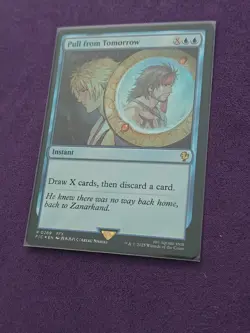 Pull from Tomorrow (Surge Foil) #269 (NM) Final Fantasy FIC Magic MTG - Image 2