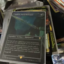 Anduril, Narsil Reforged (Borderless) (Surge Foil)Lord of the Rings: Tales of Mi - Image 1