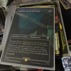Anduril, Narsil Reforged (Borderless) (Surge Foil)Lord of the Rings: Tales of Mi - Image 2