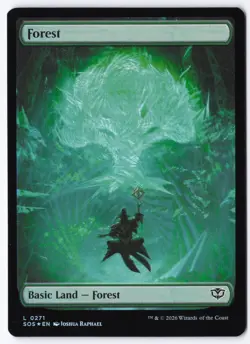 Forest ()Full Art 271 Foil Secrets of Strixhaven - Image 1