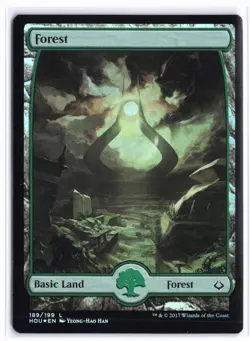 Forest (189) - Full Art Hour of Devastation Foil - Image 1