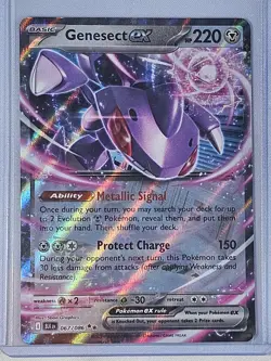 Genesect ex - Pokemon TCG Black Bolt Holo Double Rare Pokemon Card 067/086 - NM - Image 1