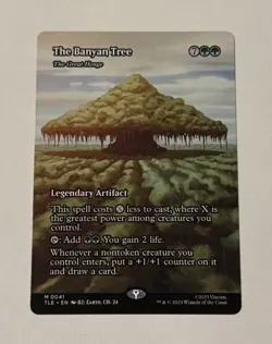 MTG - The Banyan Tree - The Great Henge (Borderless)- Avatar TLE LP - Image 1