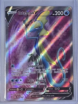 Pokemon Trading Card Game TCG Rebel Clash Inteleon V 180/192 - NM - Image 1