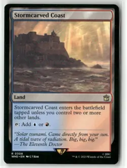 MTG Stormcarved Coast 0308 Regular Universes Beyond: Doctor Who NM WHO - Image 1