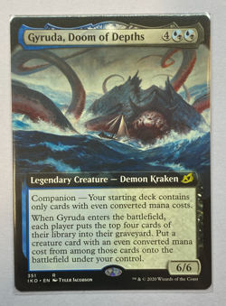 MTG - Ikoria: Lair of Behemoths - Gyruda, Doom of Depths - Extended Art - NM - Image 1