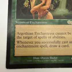 MTG Magic The Gathering - Argothian Enchantress - Urza's Saga - Image 5