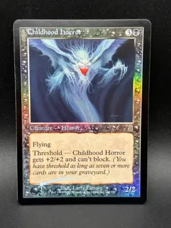 MTG Childhood Horror U Odyssey #123 FOIL - Image 1