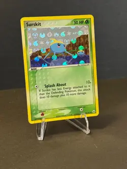 Surskit 76/101 2004 EX Hidden Legends Pokemon Card Reverse Holo Common - Lp - Image 3