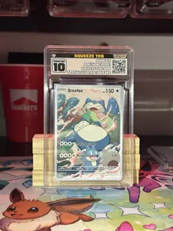 Fan Made: Snorlax Custom Card In Custom Graded Slab - Pokemon TCG - Image 1