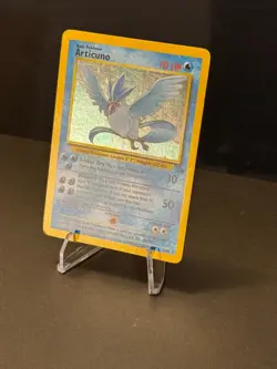 Pokemon TCG Articuno Fossil Holo Unlimited Rare Card 2/62 MP - Image 2