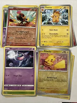 Pokemon Card Lot Of 100 Cards - Image 1