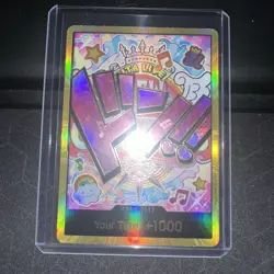 One Piece DON Card Uta Gold Frame The Best PRB-01 English - Image 1