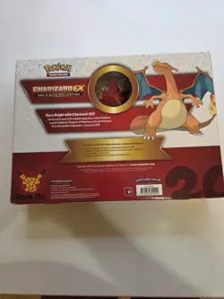 Pokemon TCG Charizard EX Red & Blue Collection Box 20th Anniversary Generations - Image 2