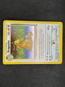 Dragonite 4/62 Fossil Holo Rare NM Vintage Pokemon TCG WOTC - Image 5