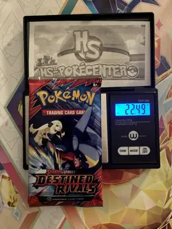 (VERY HEAVY) 22.49g Pokemon TCG Destined Rivals Booster Pack (SEALED)✅ - Image 1