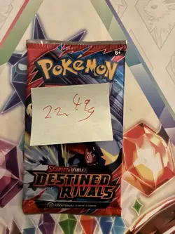 (VERY HEAVY) 22.49g Pokemon TCG Destined Rivals Booster Pack (SEALED)✅ - Image 2