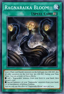 Ragnaraika Bloom MP25-EN196 1st ED Yu-Gi-Oh! ULTRA RARE - Image 1
