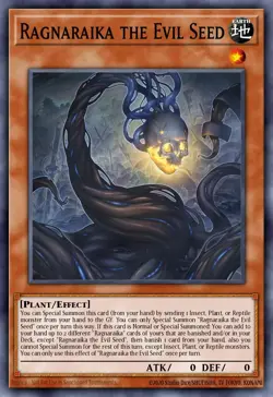 Ragnaraika the Evil Seed MP25-EN182 1st ED Yu-Gi-Oh! ULTRA RARE - Image 1