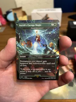 MTG x FINAL FANTASY SECRET LAIR - AERITH'S CURAGA MAGIC #1872 NON-FOIL LP - Image 1