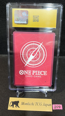 CGC PRISTINE 10 Chopper L OP08-001 ONE PIECE Card Game BASE SHOP Limited japan - Image 2