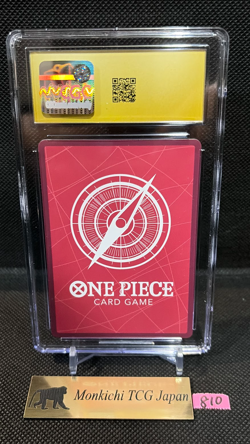 CGC PRISTINE 10 Enel L OP05-098 ONE PIECE Card Game BASE SHOP Limited japan - Image 2
