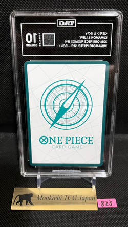 TAG GEM MINT 10 Luffy & Kumamon Don!! ONE PIECE Premium Card Collection Kumamoto - Image 2