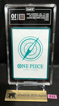 TAG MINT GEM 10 Zoro Don!! ONE PIECE Premium Card Collection Kumamoto Special - Image 2