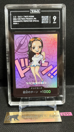 TAG MINT 9 Nico Robin Don!! ONE PIECE Premium Card Collection Kumamoto Special - Image 1