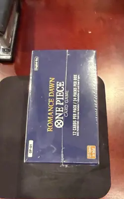 One Piece OP-01 Romance Dawn Booster Box BLUE BOTTOM English WAVE 1 NEW SEALED - Image 3