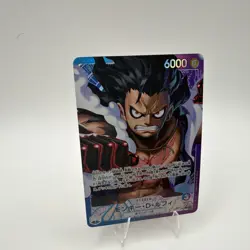 Monkey D. Luffy - OP11 040 AA Leader - Japanese One Piece A Fist of Divine Speed - Image 4