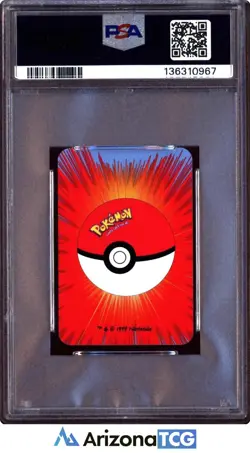 Pokemon 1999 Ditto 8 Of Hearts Blue Bicycle Pokemon Mini Playing Cards PSA 10 - Image 2