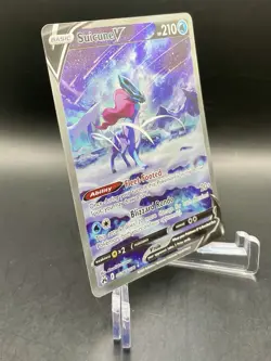 Suicune V GG38/GG70 Crown Zenith Galarian Gallery Ultra Rare Pokemon Card NM/M - Image 3