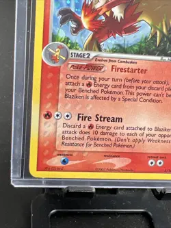 Blaziken 5/108 Holo Rare EX Power Keepers 2007 Pokemon Card LP WOTC Era - Image 5