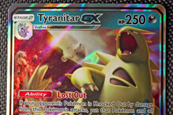 2018 Tyranitar GX 121/214 Lost Thunder Sun & Moon Pokemon TCG Trading Card Game - Image 3