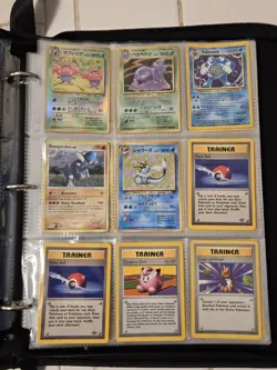 Pokemon Vintage Cards Holo Original 1999 Base Set 49 Cards Mew, Persian Trainors - Image 2