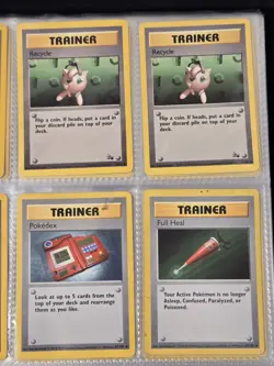 Pokemon Vintage Cards Holo Original 1999 Base Set 49 Cards Mew, Persian Trainors - Image 5