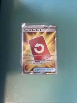 Special Red Card - 113/086 Full Art Pokemon TCG ENGLISH Chaos Rising - Image 1