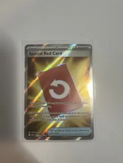 Special Red Card - 113/086 Full Art Pokemon TCG ENGLISH Chaos Rising - Image 4