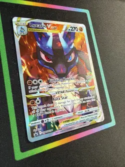 Lucario VSTAR SWSH291 SWSH: Sword & Shield Promo Cards Holo - Image 3